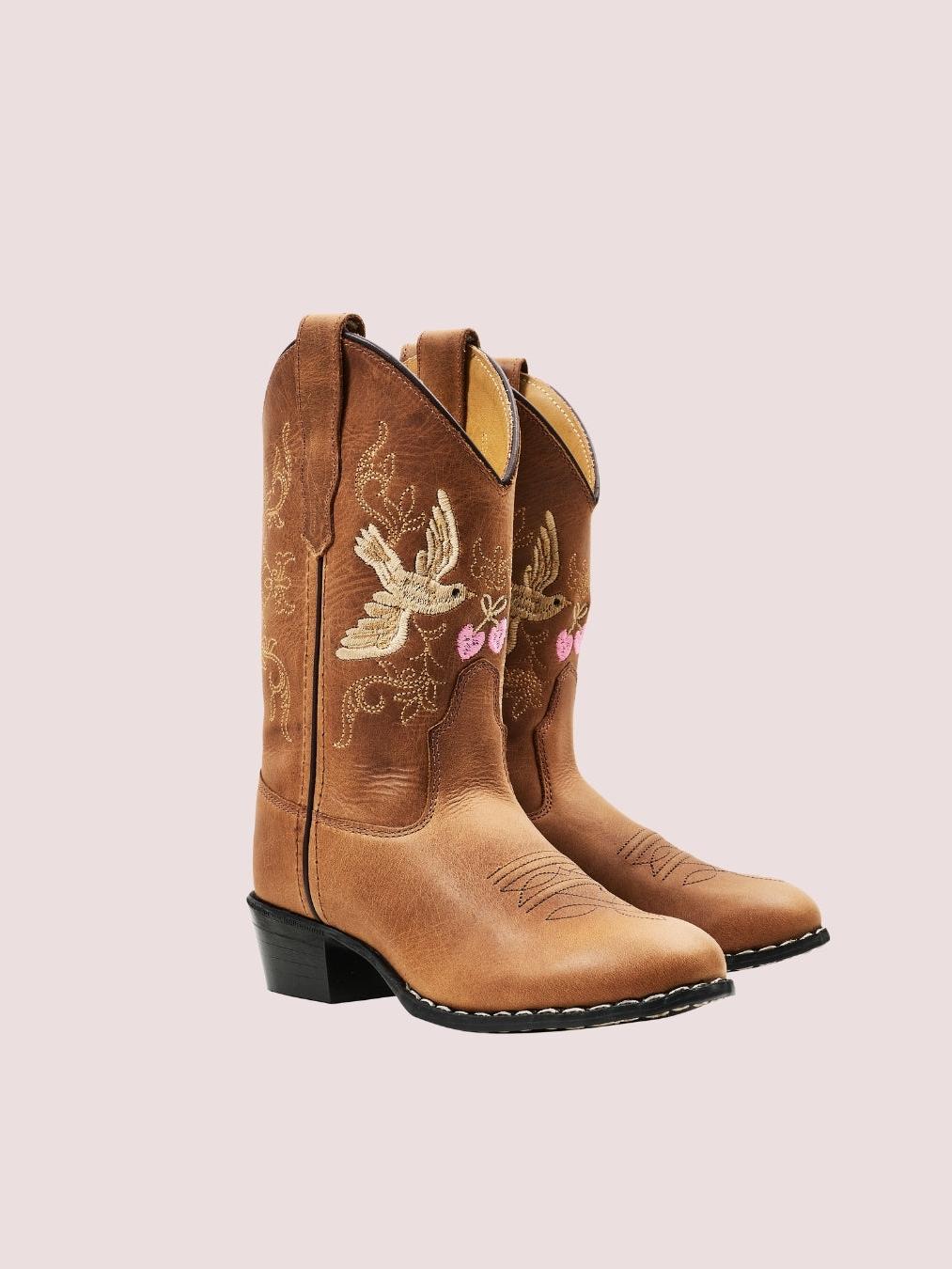 Cognac Dove Limited Cowboy Boots - Bootstock & Copenhagen Colors