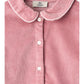 Corduroy Blouse with Embroidery, Rose