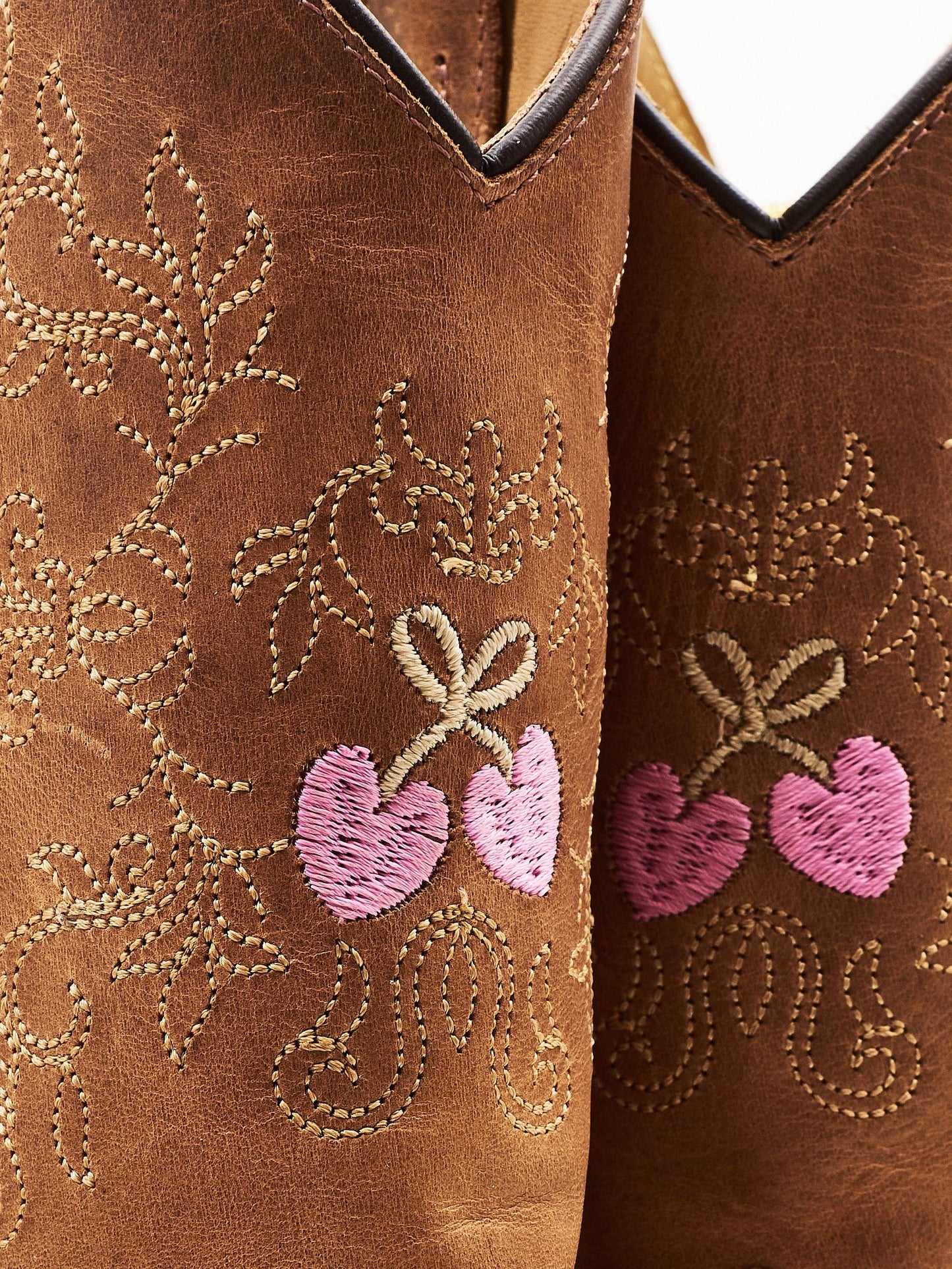 Corduroy Blouse with Embroidery, Rose