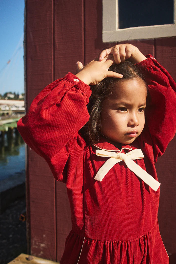 Corduroy Zora Jumpsuit, Garnet