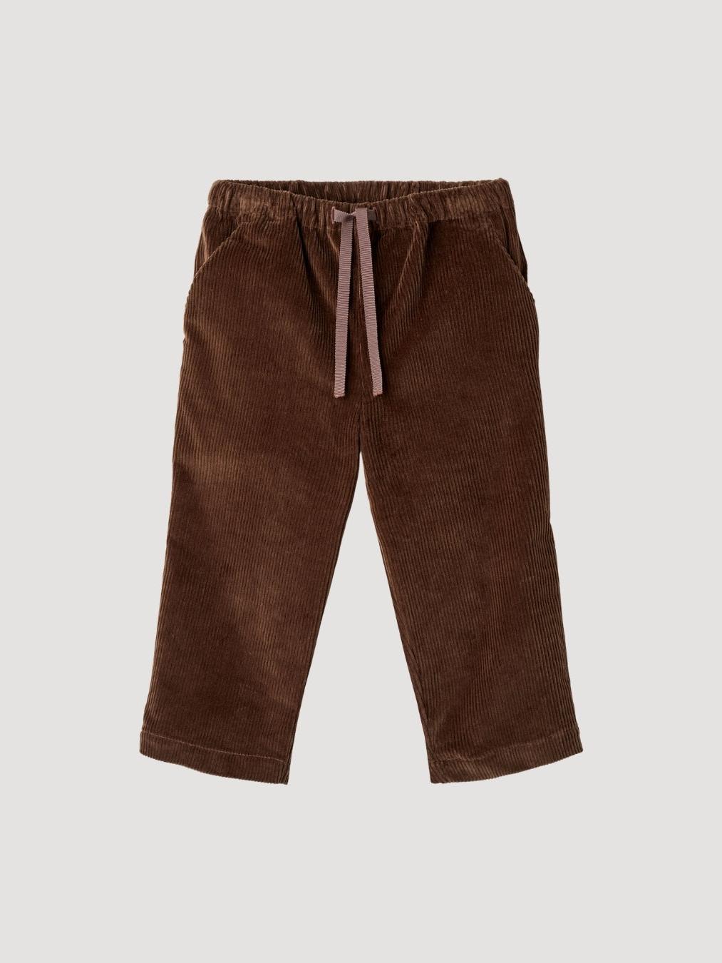 Corduroy Pants, Dark Brown