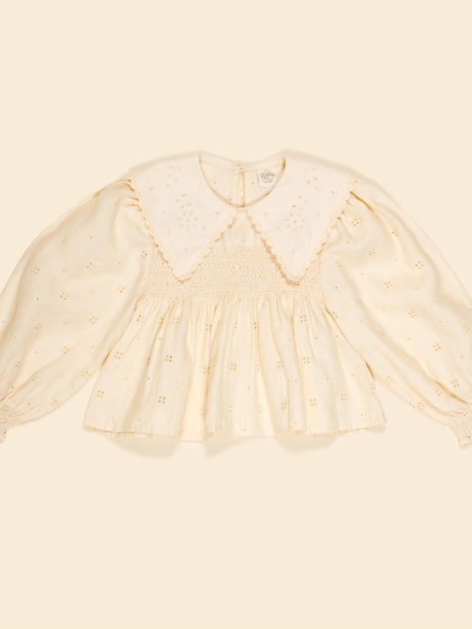 Cornelia Blouse, Broderie