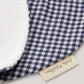 Cotton Bib, Navy & White