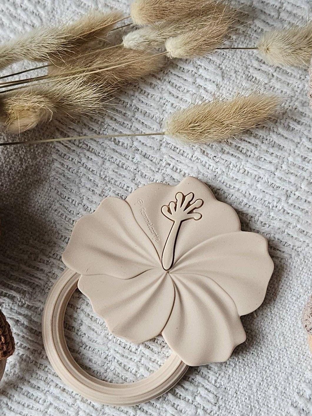 Crochet Rabbit Rattle - Brown