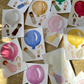 Cut-Out Balloon Girl, Mobile, Pink