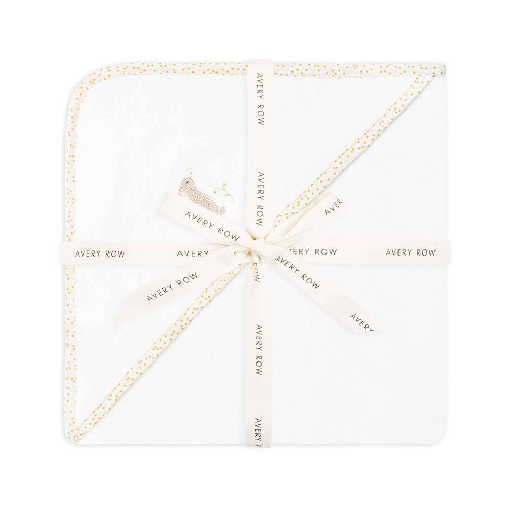 Hooded Baby Towel, Wild Chamomile
