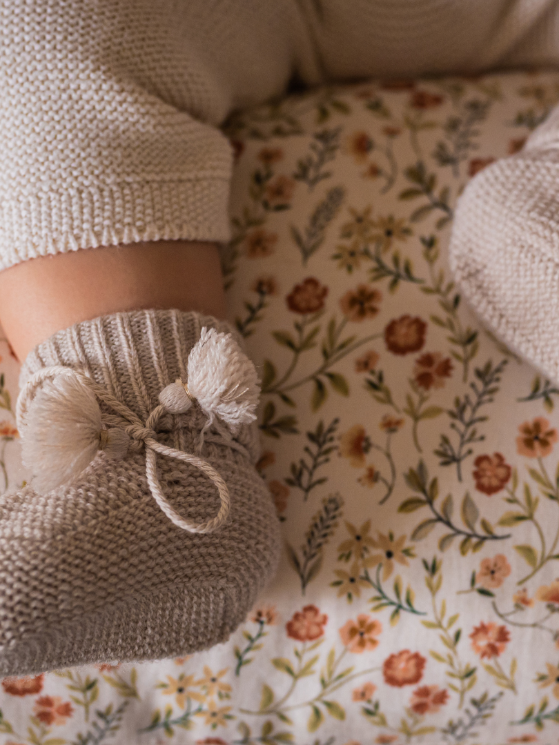 Baby Slippers, Pearl