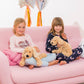 Schlenkerhund beige 40 cm - plush toy - stuffed animal