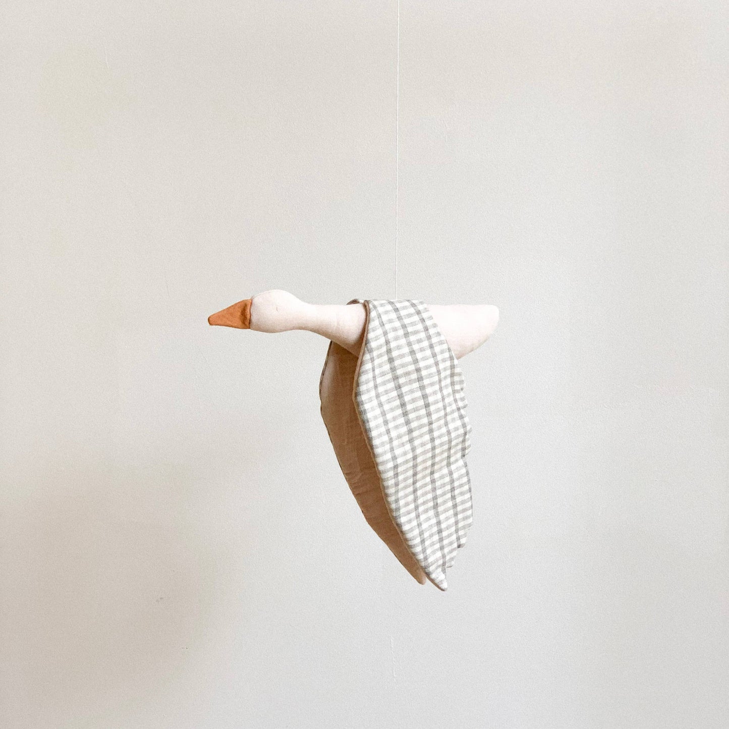 Checkered Fabric Bird