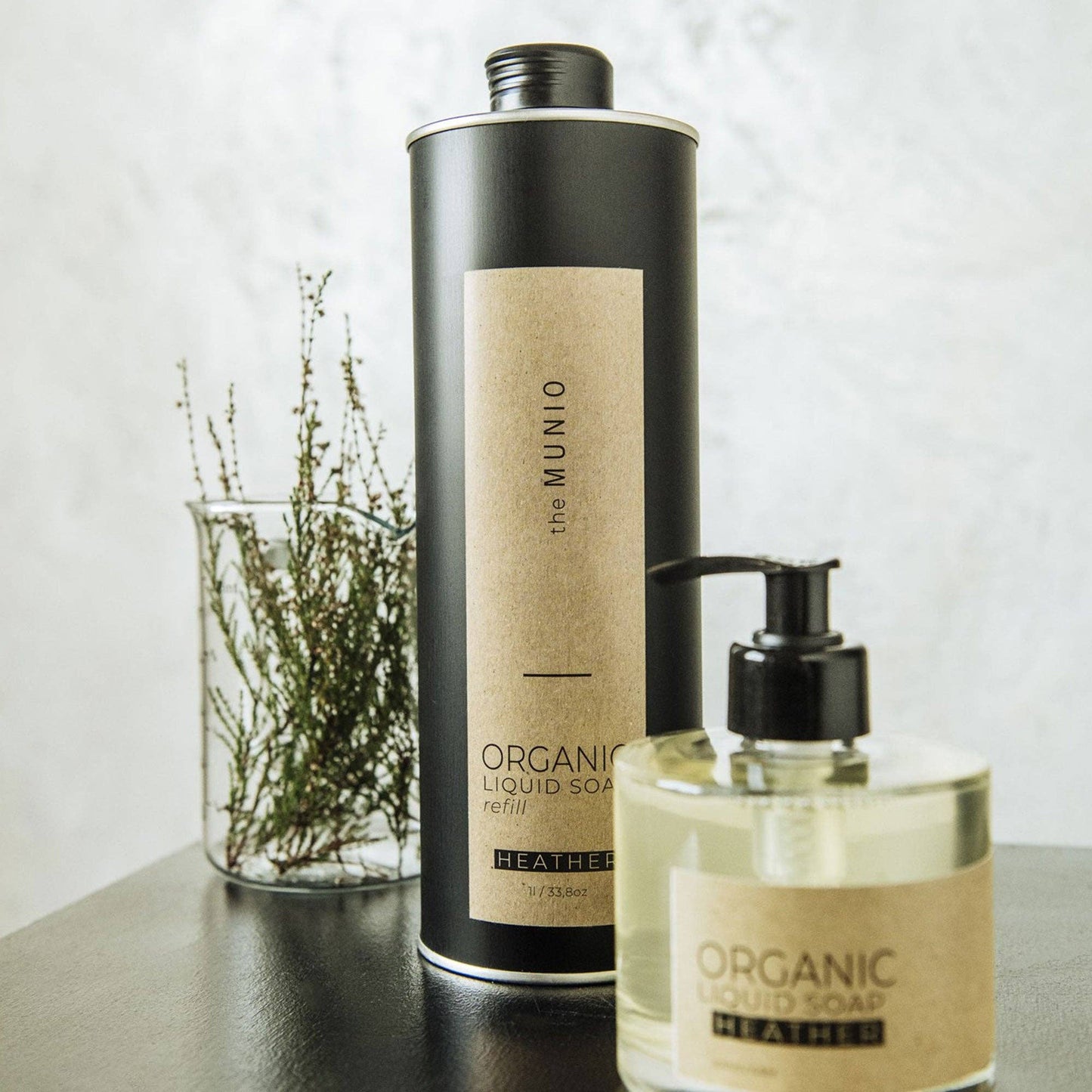 Heather Organic Liquid Soap Refill, 1000 ml