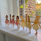 Daffodil Girls Paper Decoration, Danish Design