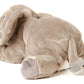 Elephant Plush, Lying, 27 cm, Super Soft & Recycled Filling