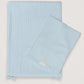 Duvet Cover & Pillow, Aquachecks, Light Woven Fabric