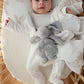 Muslin Burp Cloth Set, 3 Pack, Bunny Print