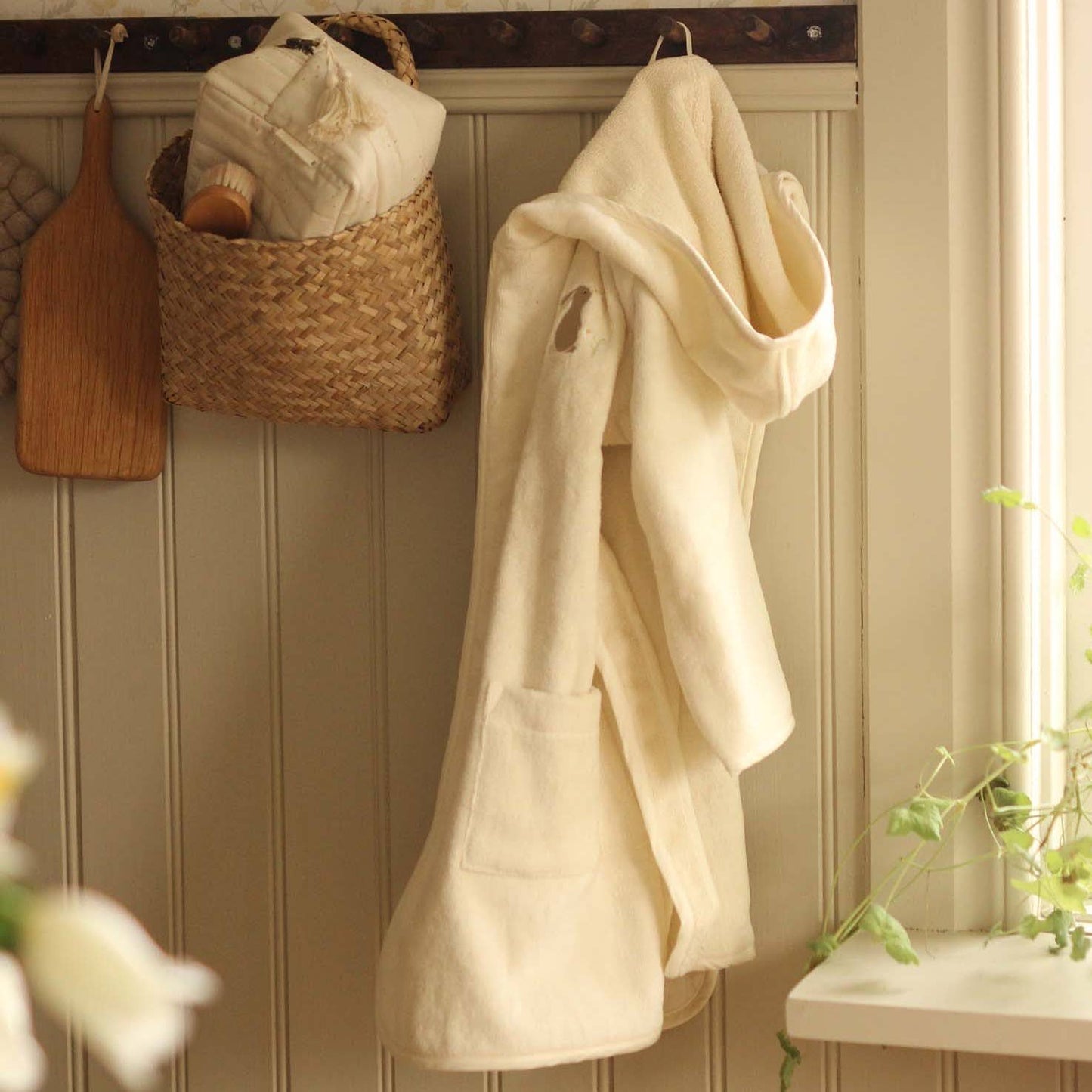 Children's Towelling Robe, Bunny