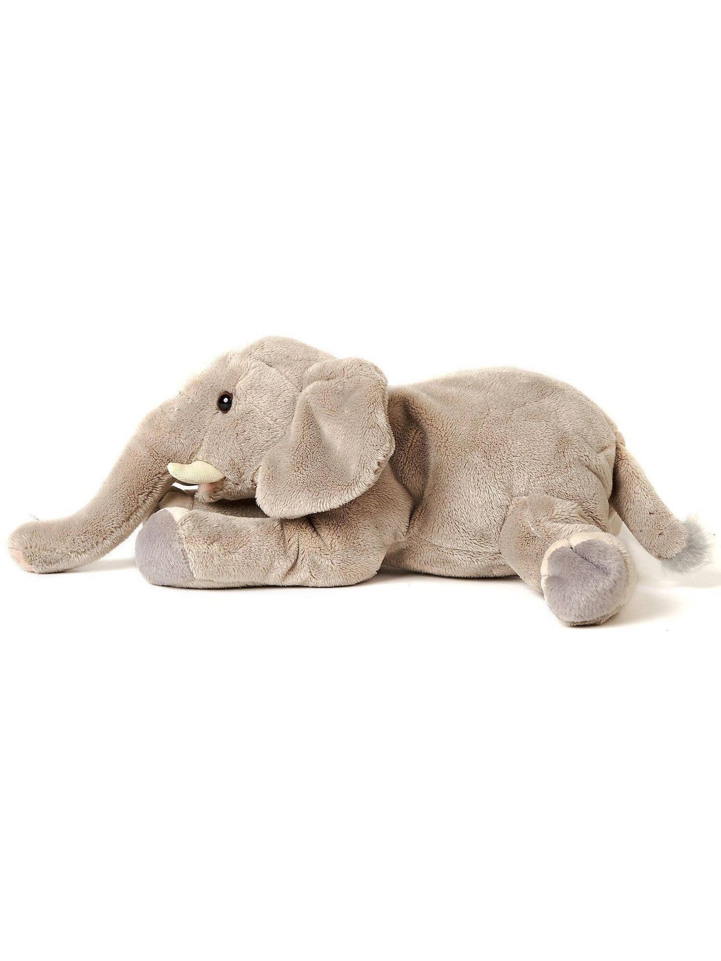 Elephant Plush, Lying, 27 cm