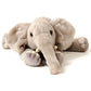 Elephant Plush, Lying, 27 cm