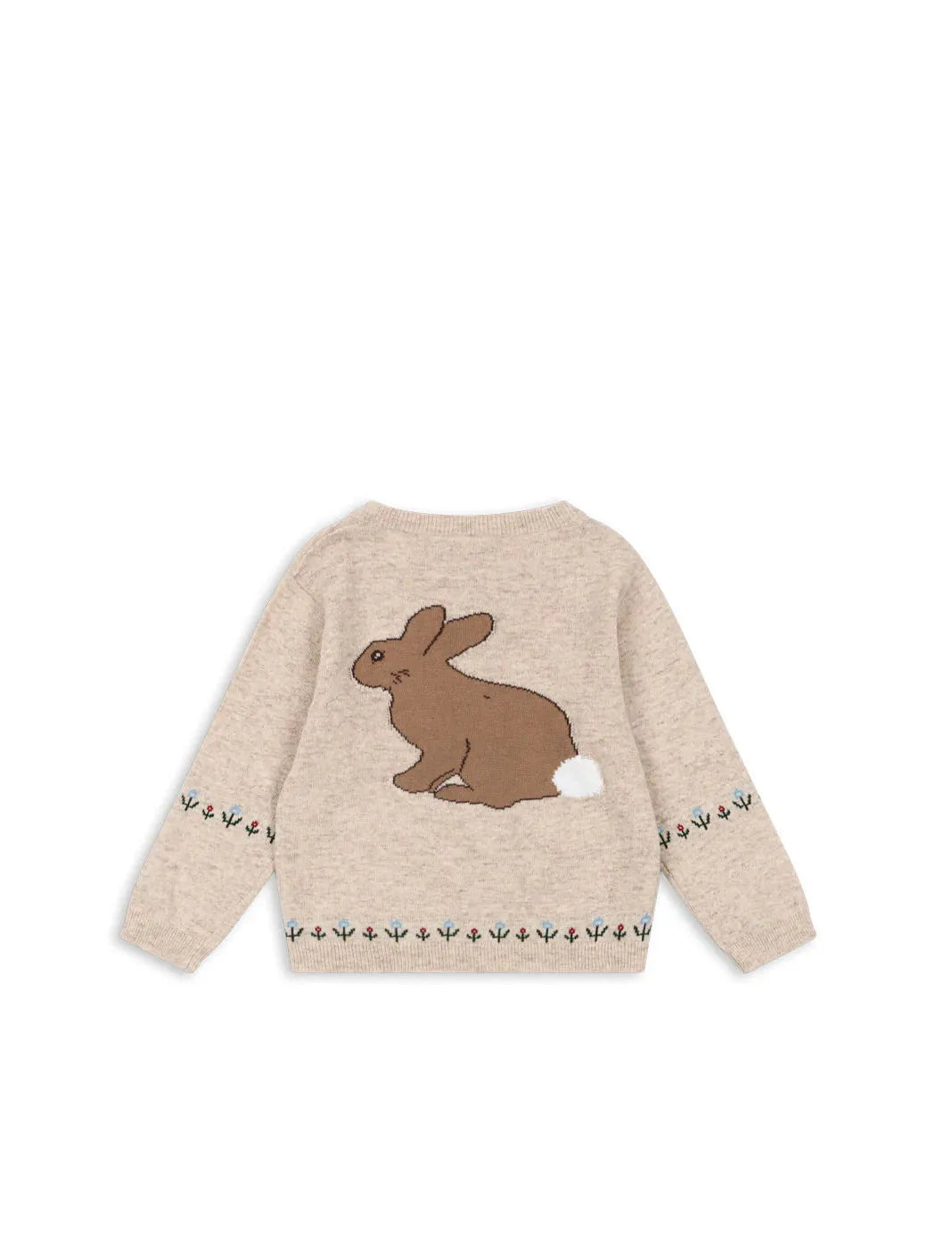 Eli Knit Cardigan, Off White Melange