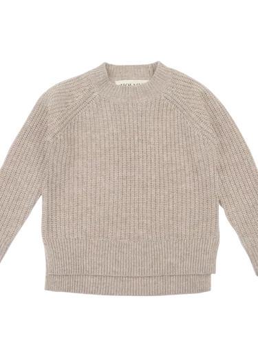 Ellis Sweater, Millet, 70% Wool & 30% Cashmere & Oeko-Tex®