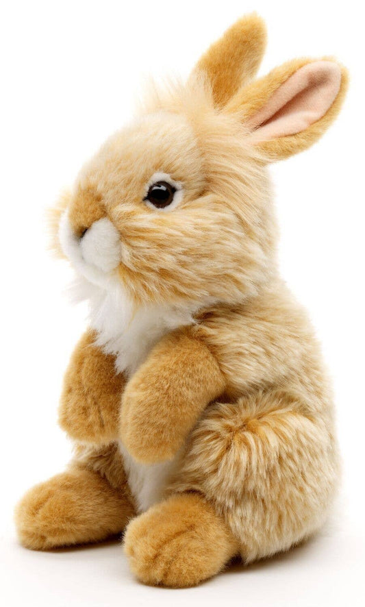 Angora rabbit cuddly toy, Beige