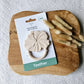 Hibiscus Silicone Teether - Beige