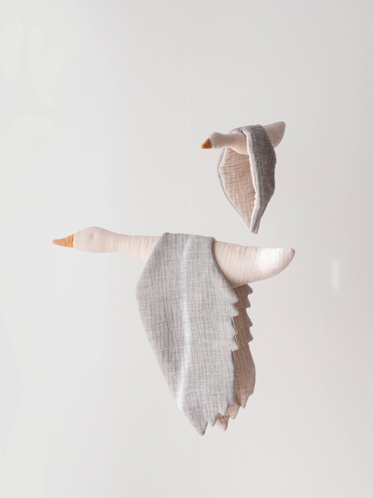 Fabric Bird - Grey