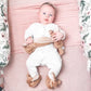 Bunny Baby Plush Soft Toy, Soother & Comforter, Brown