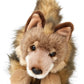 Wolf cub lying down - 24 cm (length)