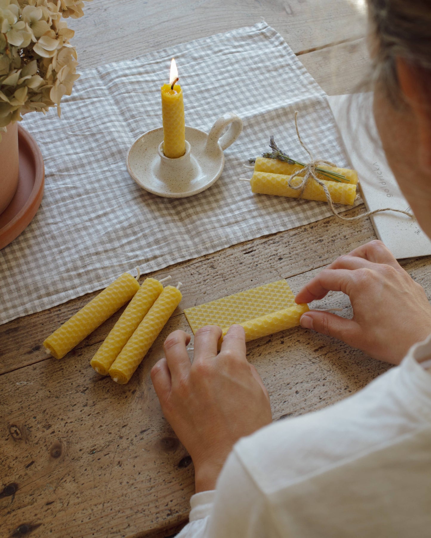 Beeswax Candle Making Kit