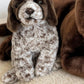 German Wirehaired Puppy, 30 cm, Realistic Plush Toy