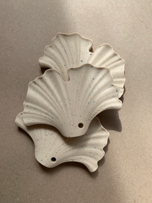 Gingko Teether Gingko, Beige