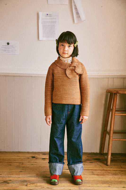 Girls Pullover, Scout, Rose Gold