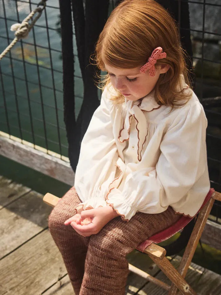 Goldie Bow Set, Rosewood