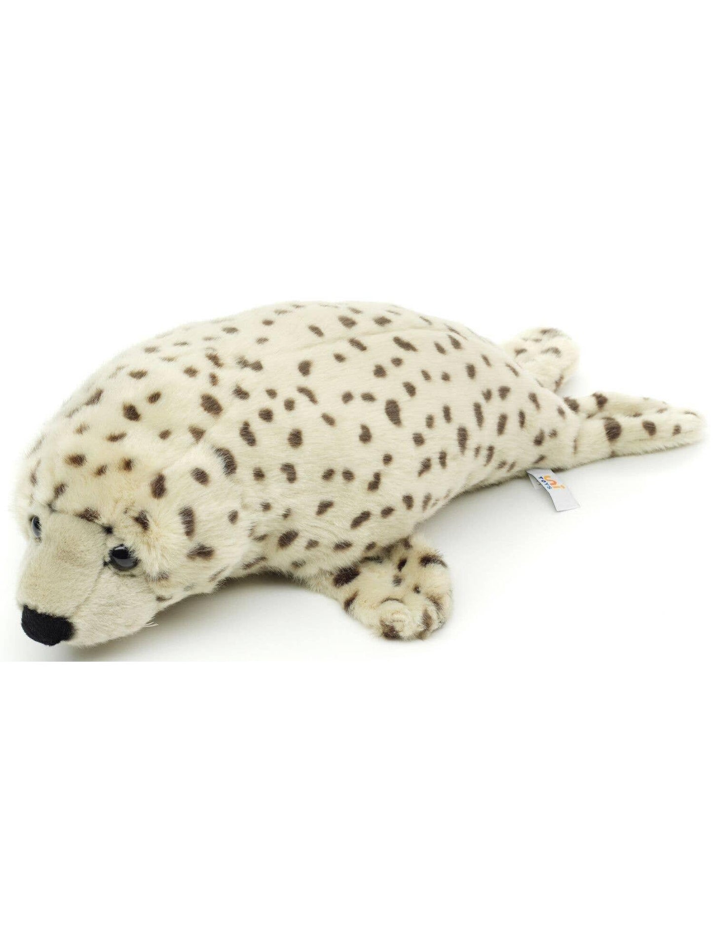 Grey-Dotted Seal Plush, Large, 46 cm