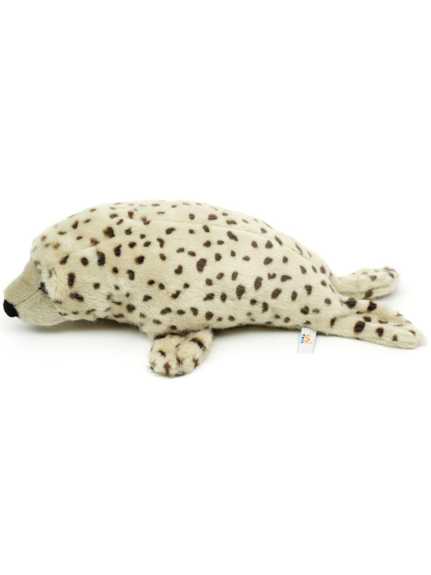Grey-Dotted Seal Plush, Large, 46 cm