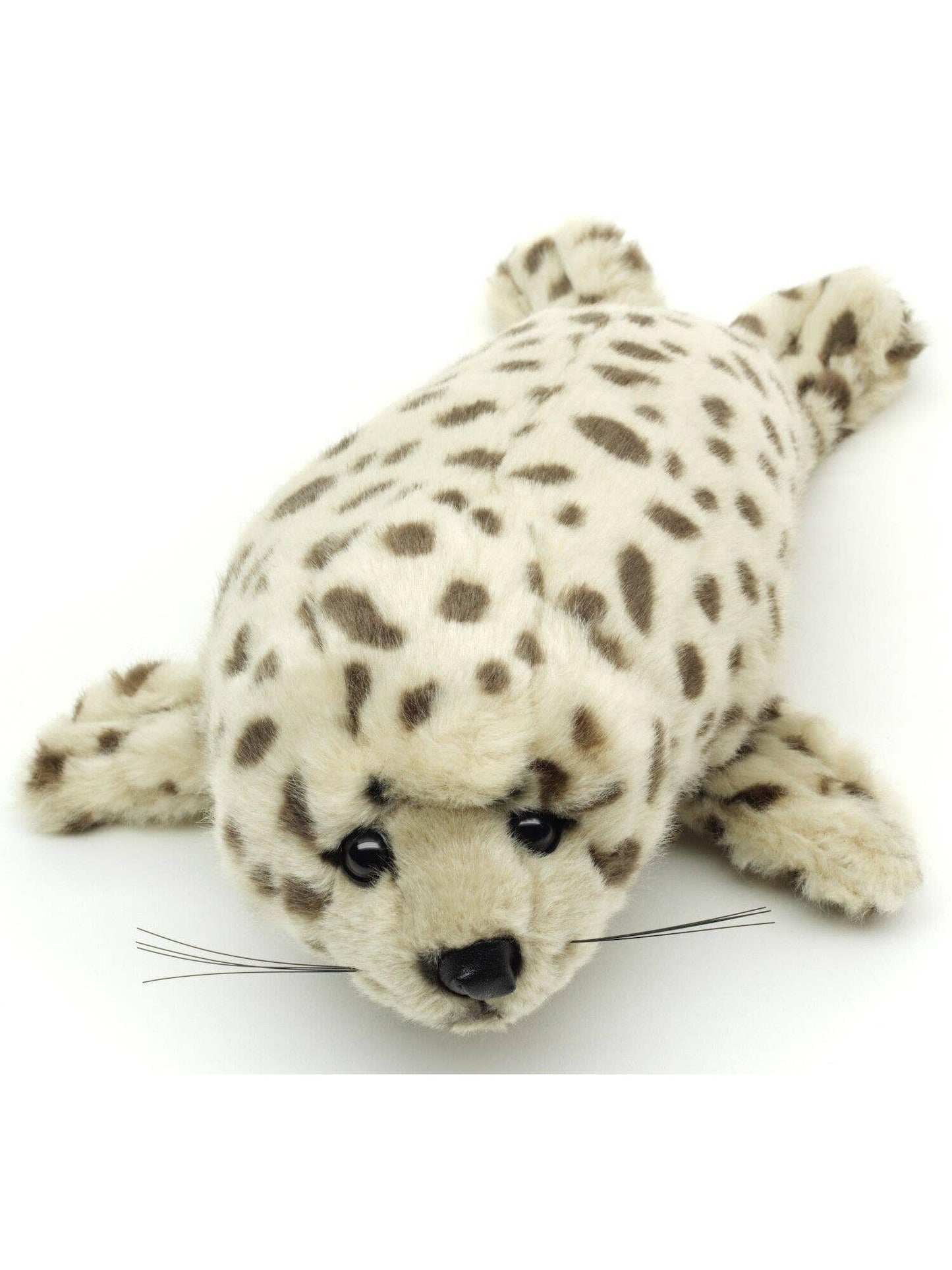Grey-Dotted Seal Plush
