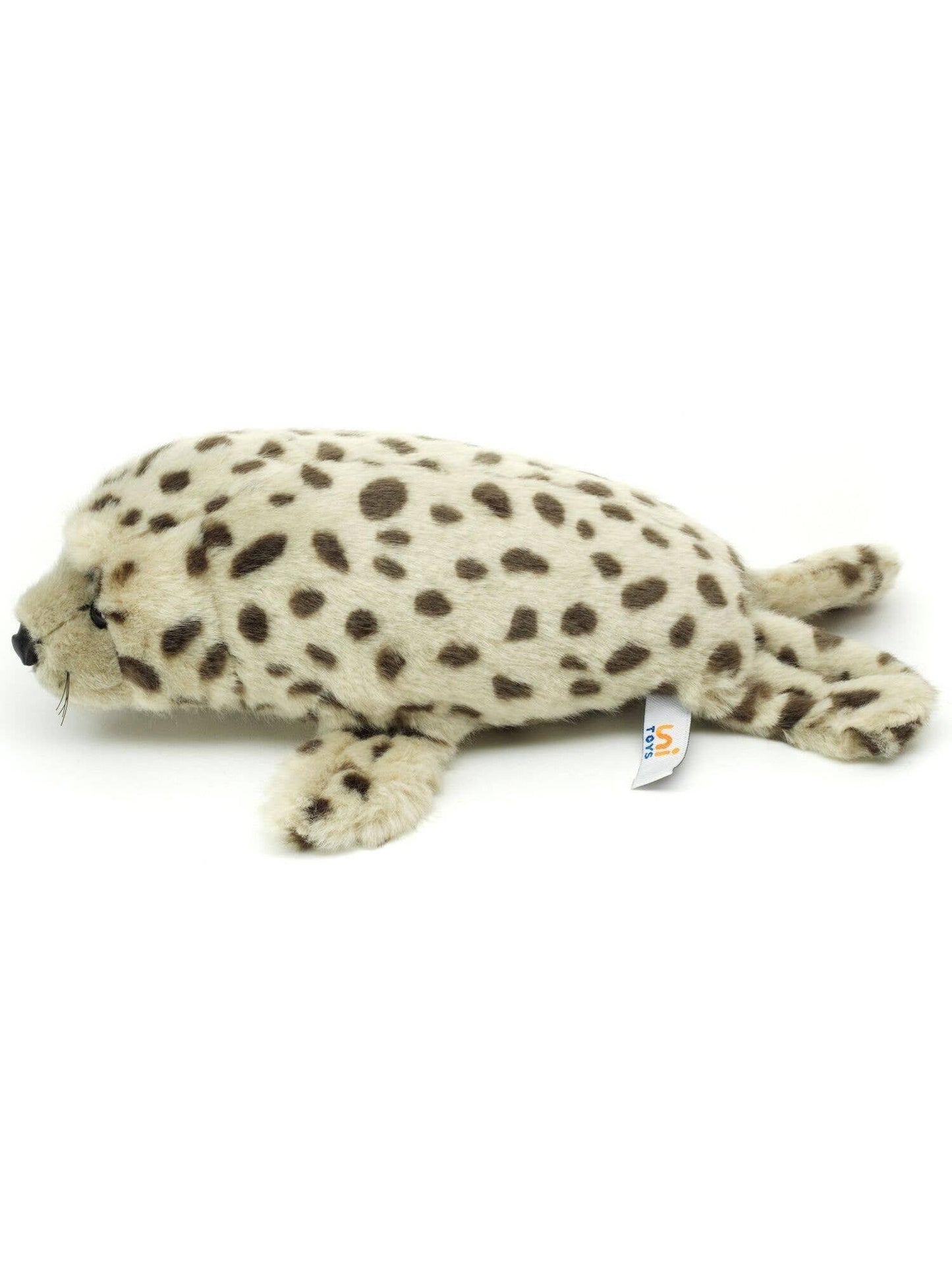 Grey-Dotted Seal Plush