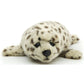 Grey-Dotted Seal Plush