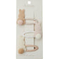 Hair Clips 'Bunny Clips neutral'