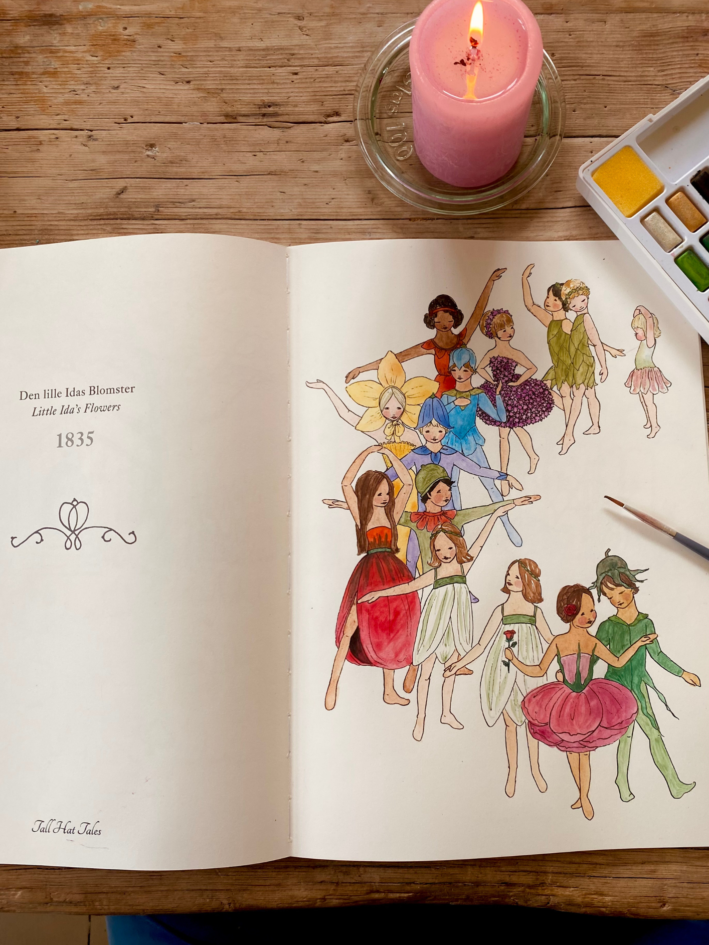 Hans Christian Andersen Fairy Tale Colouring Book with Audio