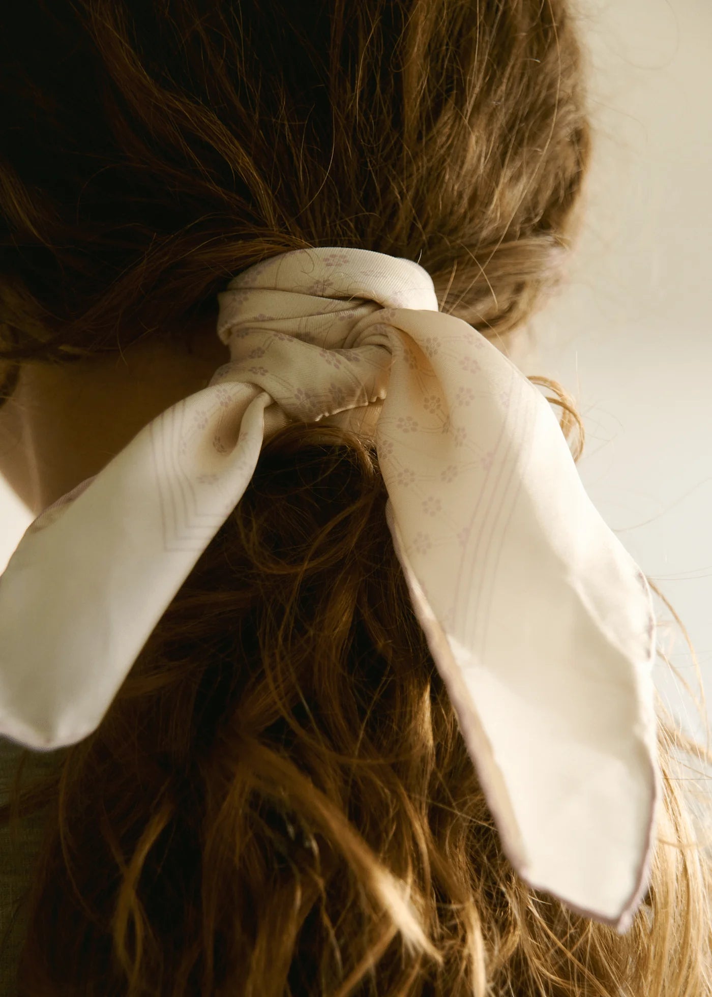 Holmm, Louis Scarf, Mauve Chalk