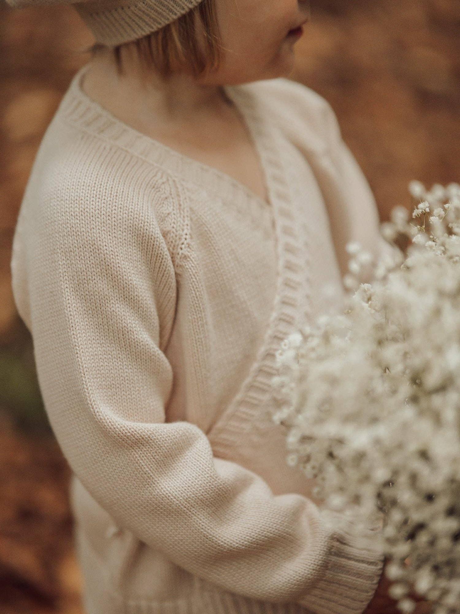 Icon Kimono Cardigan, Beige