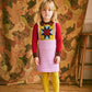 Misha & Puff, Girls Dress, Pinafore, Quilt, Pink Lilac