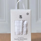 Jack o Juno, Pom Pom Muslin Blanket, Pearl