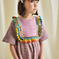 Misha & Puff, Crochet Joya Dress, Plum Petal