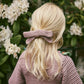 Misha & Puff, Jumbo Goldie Bow, Plum Petal