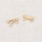 Misha & Puff, Goldie Bow Set, Bisque