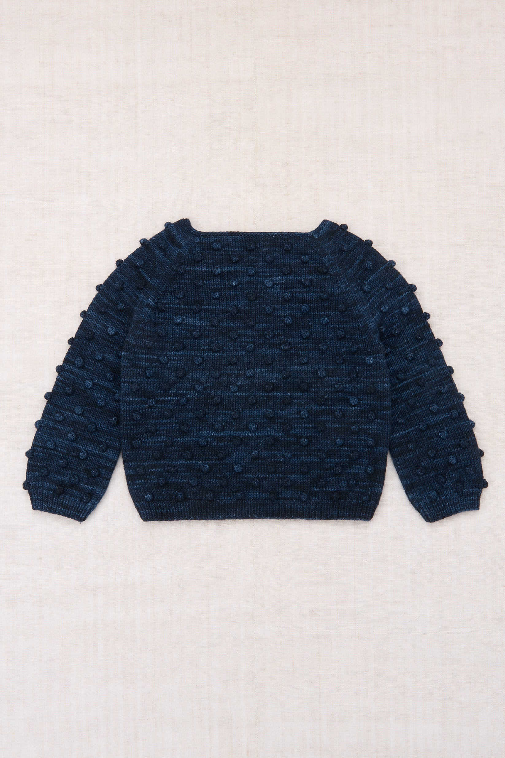 Original Popcorn Sweater, Ink, 100% Wool