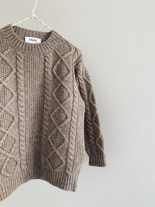 Sweater, Aran, Millet