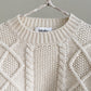 Sweater, Aran, Natural